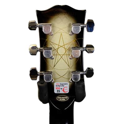 Used Epiphone Adam Jones 1979 Les Paul Custom Electric Guitar - Antique Silverburst with Case image 7