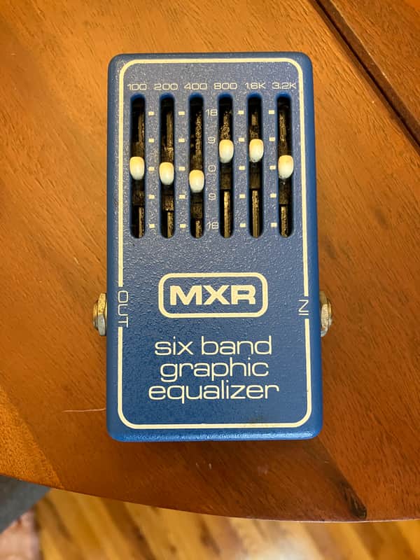 MXR MX-109 Six Band Graphic Equalizer