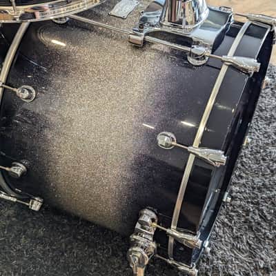 Mapex Saturn shell pack (10", 12", 16", 22") - Silver sparkle fade image 6