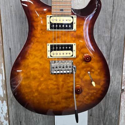 PRS SE Custom 24 with Roasted Maple Fretboard 2019 - Tobacco Sunburst image 2