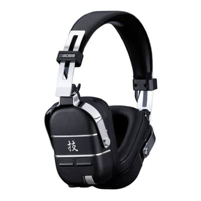 BOSS Waza-Air Rugged Build Compact and Easy to Store Wireless Personal Guitar Headphone Amplication System for Guitarist image 2
