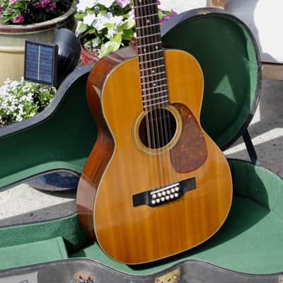 Martin 00-21 12 string conversion 1957 natural excellent with original case image 2