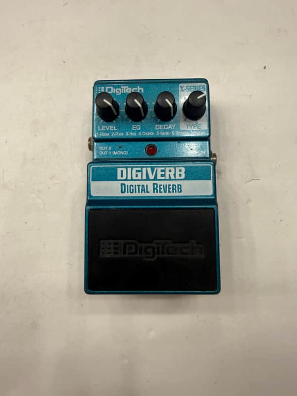 Digitech DigiVerb Digital Reverb Pedal | Reverb