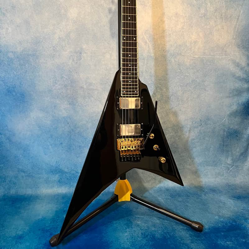 Edwards ESP E-RV 148 Flying V 2006 White Made in Japan | Reverb