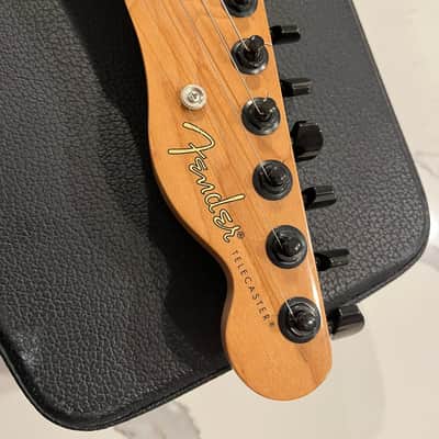 Fender Thinline 2022 - Green Sparkle - Dual Binding image 2