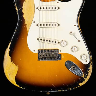 Fender Custom Shop Masterbuilt Levi Perry 1957 Stratocaster Heavy Relic 2-Tone Sunburst (762) image 3