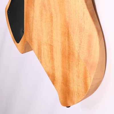 Agile 10 String Fan Fret Headless Electric Guitar CHIRAL PARALLAX 102528 MN CEP SS Nat Flame image 6