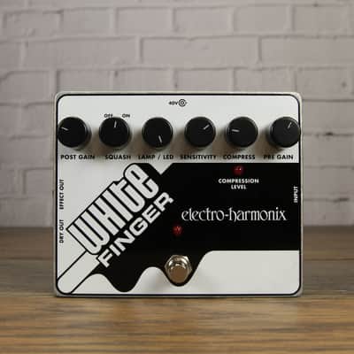 Electro-Harmonix White Finger Compressor Pedal image 1