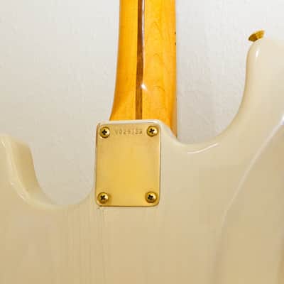 Mary Kaye Ash Custom Shop Fender Stratocaster 1986 57’ Neck & 1987 62’ Body White image 4