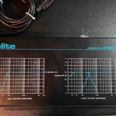 Yorkville Sound Elite micron P 160  processor (2way crossover) image 2