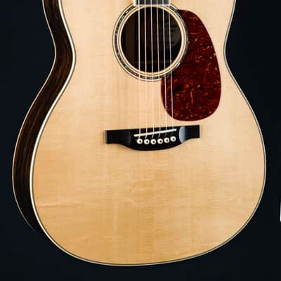 Bourgeois GAC-150 Ziricote And Italian Spruce Grand Auditorium Cutaway NEW image 1