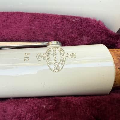 Buffet Crampon Paris klarinet clarinet B12 from the 90's White / Ivory Ultra Rare image 13