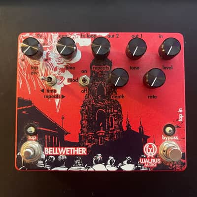 Walrus Audio Bellwether Analog Delay V1.5 2016 - 2017 - Red image 1
