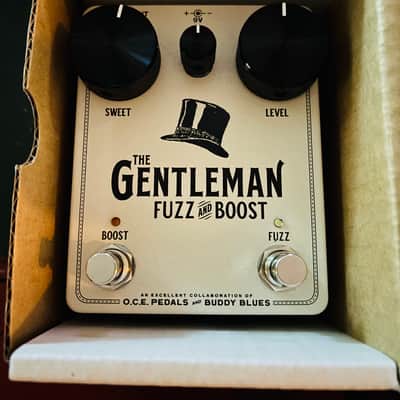 O.C.E. Pedals The Gentleman Fuzz & Boost 2024 - White image 1