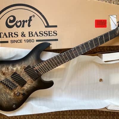 Cort KX507MS multi-scale 7-string electric guitar - like new - original box - one owner image 21