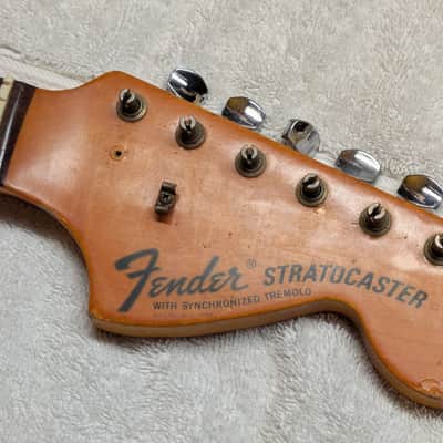 Authentic 1969 Fender STRATOCASTER NECK - Beautiful Rosewood & Refretted image 3