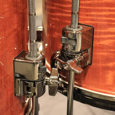 Tama Starclassic Bubinga Figured African Cherry LTD 6pcs Drum set - Used! image 8