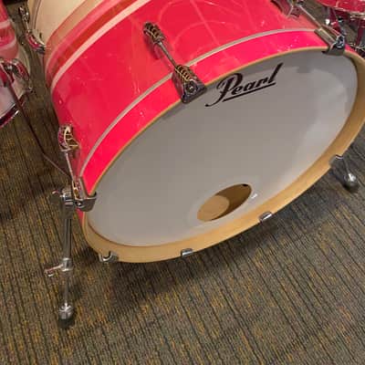 Pearl Vision Birch 5 Piece Shell Pack - White/Pink Swirl image 4