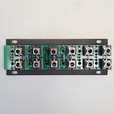 Mazzatron Mult + Pass Thru 1U Patchbay - Eurorack Synthesizer Module image 2