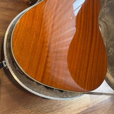 Epiphone Hummingbird Studio EC Heritage Cherry Sunburst w/Armour Platinum Hardshell Case image 9