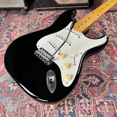 Fender 1957 Vintage Reissue Stratocaster ST-57 Black Texas Specials - 1993 image 12