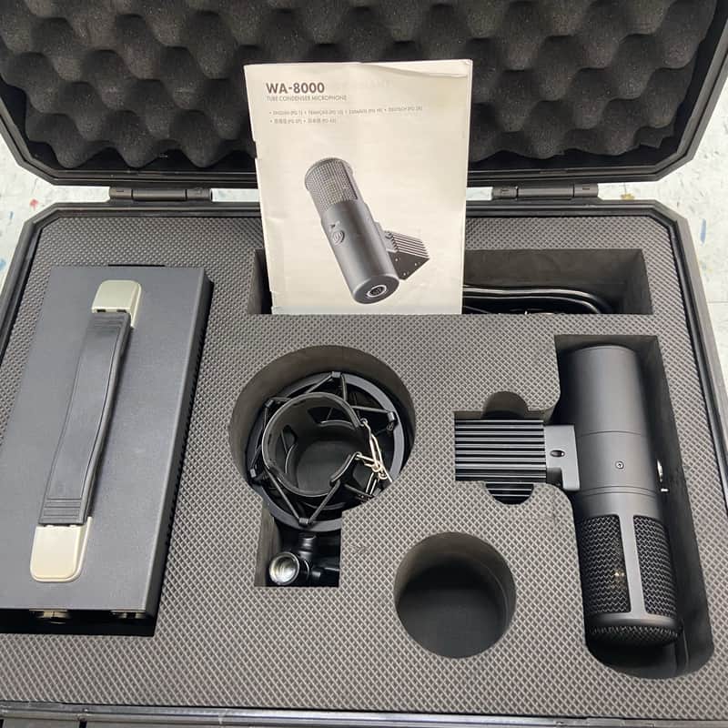 Warm Audio WA-8000 Large Diaphragm Tube Condenser Microphone 2021 - Present - Black image 1