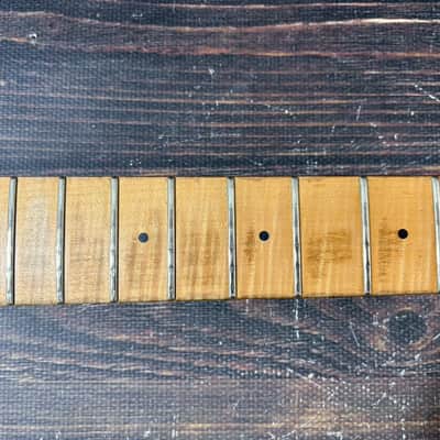 2012 Ibanez Prestige RG2560-MZEX Neck Abyss Blue Burst Maple Fingerboard Made in Japan image 4