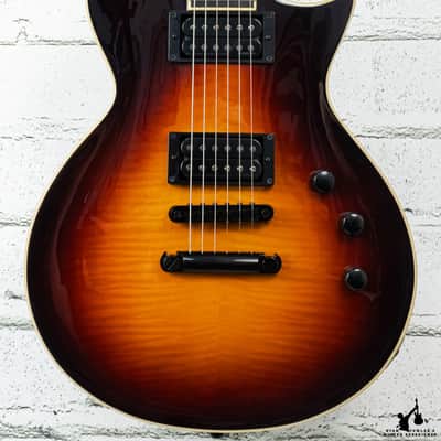 esp e ii eclipse tobacco sunburst E-II Full Thickness Electric Guitar ESP E-II Eclipse FT FM