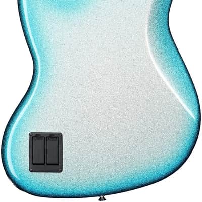 Fender Limited Edition Player Plus Blu DeTiger Jazz Electric Bass (with Gig Bag), Sky Blue image 4