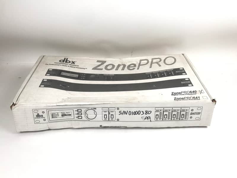 dbx ZonePRO 640 Digital Zone Processor image 1