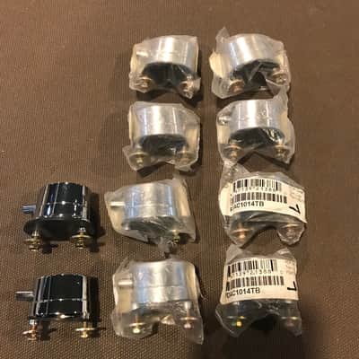 PDP Bass Tom and Snare Lugs 2010s - Chrome image 3
