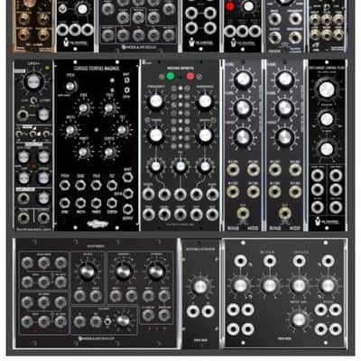 Moog/Custom Moog 3P- style MU/American-Format Modular Synthesizer System image 2