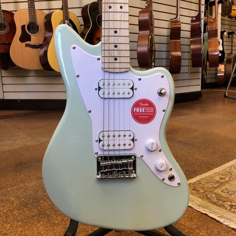 Squier Mini Jazzmaster HH Surf Green image 1