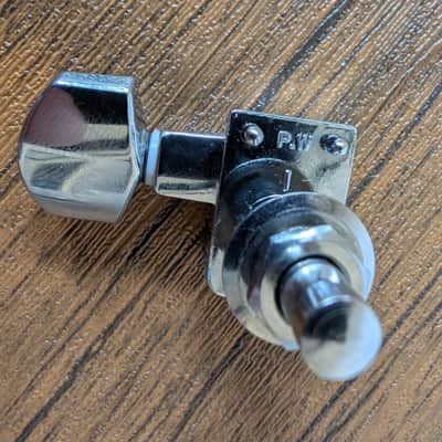 10mm 6 in Line Right Handed Electric Guitar Tuners Small Buttons image 4