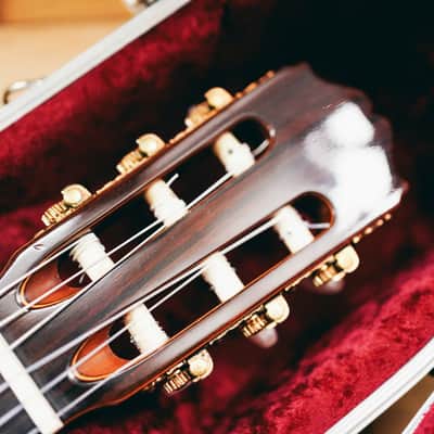 1970s Takamine No.30 Classical Guitar – Hand Crafted | Made in Japan | Solid Top | Hiscox Hard Case image 11