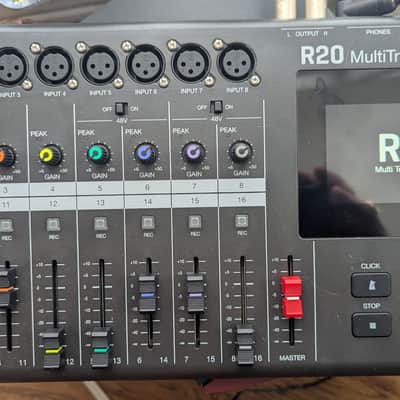Zoom R20 Multitrack Recorder 2021 - Present - Black image 3