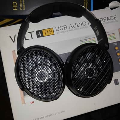 Sennheiser HD 490 Pro Plus Open-Back Studio Headphones 2024 - Present - Black image 1