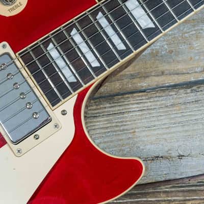 2021 Gibson Les Paul Classic - Transparent Cherry image 13