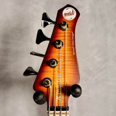 MTD Kingston Saratoga Deluxe 4 V2, Deep Cherry Burst image 4