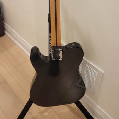 $900 Fender Standard Telecaster Electric Guitar - Black/Maple Fretboard image 5