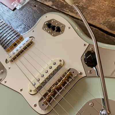 Fender Japan Limited Edition Moeka Shiotsuka Jaguar Aged Sonic Blue, Moeka Pickups, Alder Body Rosewood Board MIJ image 9