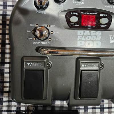Line 6 Floor POD Multi-Effect and Amp Modeler 2010s - Black image 4