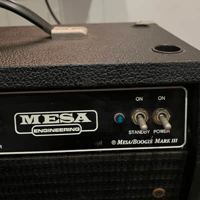 Mesa Boogie Mark III 3-Channel 100-Watt 1x12" Guitar Combo 1987 - Red Stripe image 3