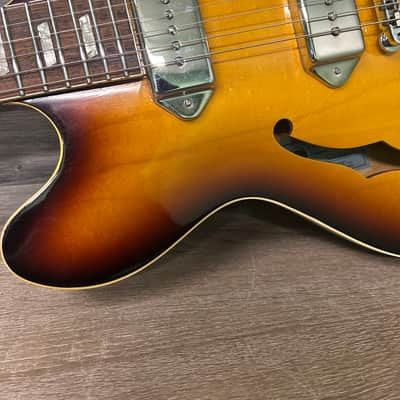 1967 Epiphone Casino E230TD Hollowbody Electric Guitar w/ Tremotone Vibrola And Case #2842 image 13