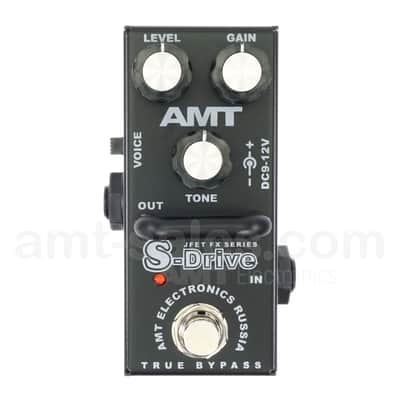 AMT Electronics S-Drive Mini | Soldano Emulation JFET Distortion Pedal. New with Full Warranty! image 7
