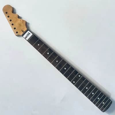 Custom DIY Maple Wood Guitar Neck, 22 Frets Rosewood Fingerboard image 1