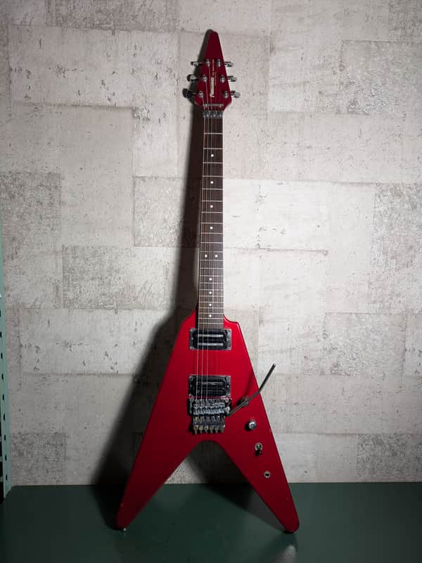 Fernandes BSV Flying V The Function 80's Metallic Red image 1