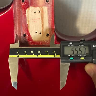 1980's Made in Japan Kramer F-1000 Candy Apple Red Single Pickup Guitar Body Floyd Ready image 23