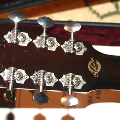 2002 GIBSON LUTHIER'S CHOICE ADVANCED JUMBO (AJ) BRAZILIAN ROSEWOOD CUSTOM SHOP image 12