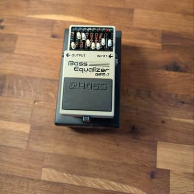 Boss GEB-7 Bass Equalizer (Silver Label) 1995 - Present - Gray image 2